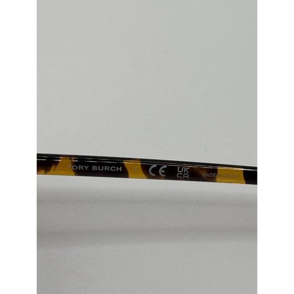 Tory Burch TY9074U Eleanor Cat-Eye Sunglasses Dark Tortoise/Black - Picture 11 of 12